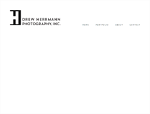 Tablet Screenshot of drewherrmann.com